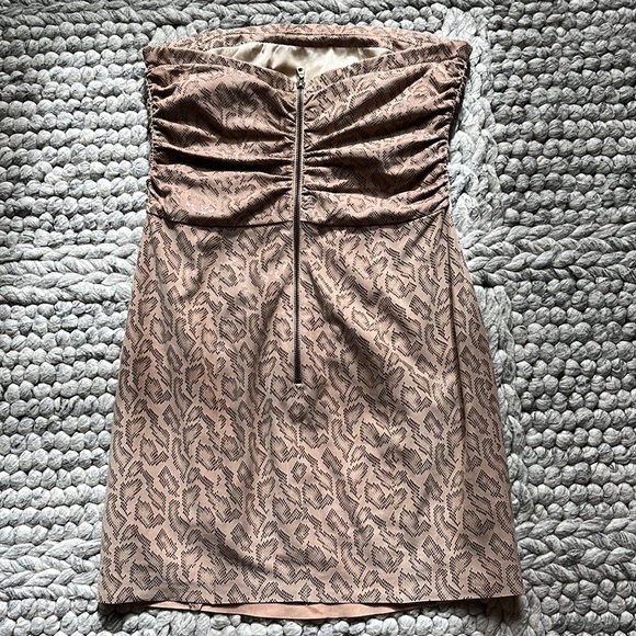 DROMe animal print sueded leather dress - Picture 7 of 14